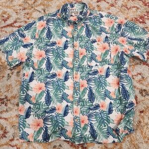 Duluth Trading Co. Hawaiian Shirt XLT